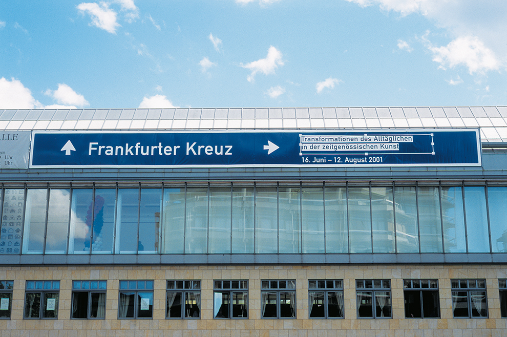 Frankfurter Kreuz Banner